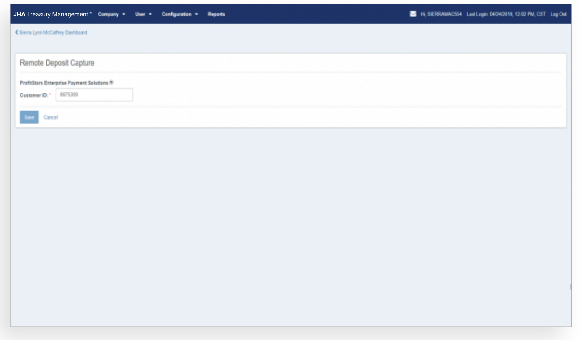 TM QRG Remote Deposit Capture Configuration 4
