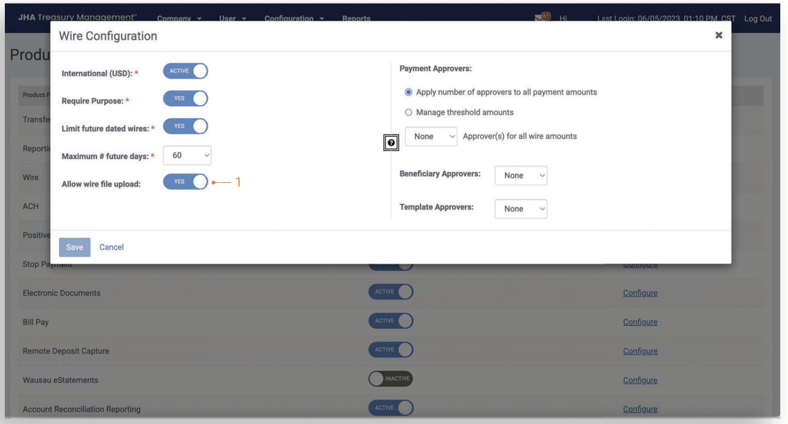 TM QRG Wire File Data Transmission via sFTP Capture 1